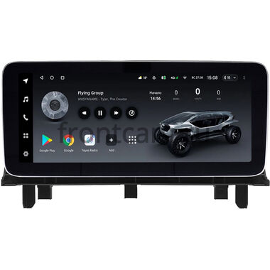 Buick GL8 2020-2025 12.3 дюйма Teyes LUX ONE (Round Corner) 4/32 RM-0481 на Android 10 (4G-SIM, 4/32, DSP, QLed) Mercedes Style