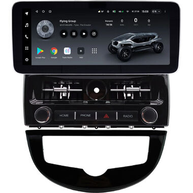 Nissan Pulsar 6 (C13) 2014-2018 12.3 дюйма Teyes LUX ONE 360 6/128 RM-0578 на Android 10 (4G-SIM, 6/128, DSP, QLed) Mercedes Style