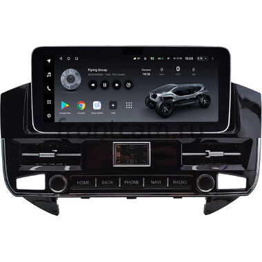 Mitsubishi Pajero 4 2006-2024 12.3 дюйма Teyes LUX ONE 360 6/128 RM-0589 на Android 10 (4G-SIM, 6/128, DSP, QLed) Mercedes Style