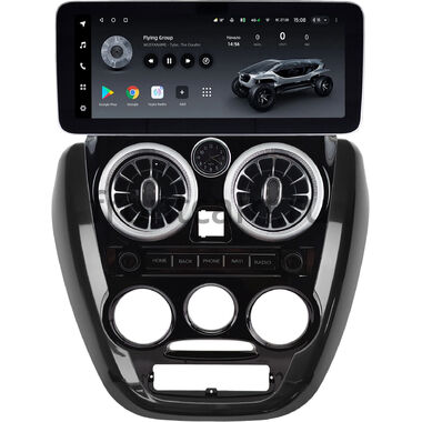Lada Granta, Granta Sport 2011-2018, ВИС 2349 2013-2017 (черная, глянцевая) 12.3 дюйма Teyes LUX ONE (Round Corner) 6/128 RM-0771 на Android 10 (4G-SIM, 6/128, DSP, QLed) Mercedes Style