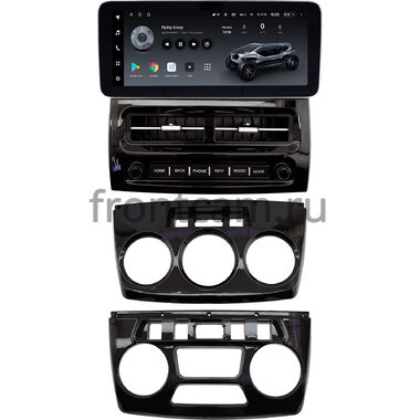 Kia Cerato 2003-2006 (Вид 1) 12.3 дюйма Teyes LUX ONE (Round Corner) 6/128 RM-0778 на Android 10 (4G-SIM, 6/128, DSP, QLed) Mercedes Style