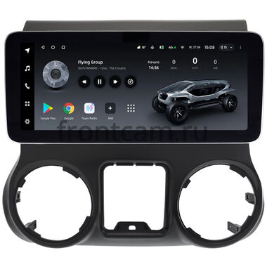 Jeep Wrangler 3 (JK) 2011-2014 12.3 дюйма Teyes LUX ONE (Round Corner) 4/32 RM-1294 на Android 10 (4G-SIM, 4/32, DSP, QLed) Mercedes Style