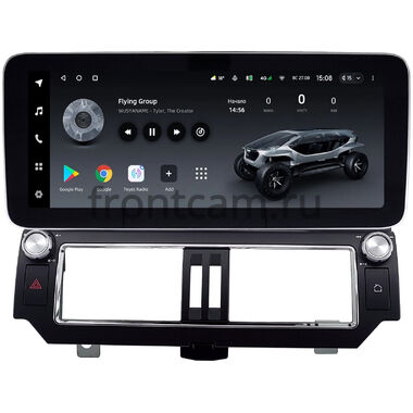 Toyota Land Cruiser Prado 150 (2013-2017) 12,3 дюйма Teyes LUX ONE (Round Corner) 6/128 RM-3047 на Android 10 (4G-SIM, 6/128, DSP, QLed) Mercedes Style