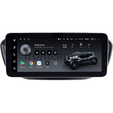 Lada Vesta (NG), Aura 2024-2025 (черная, матовая) 12.3 дюйма Teyes LUX ONE (Round Corner) 6/128 RM-9-9820 на Android 10 (4G-SIM, 6/128, DSP, QLed) Mercedes Style