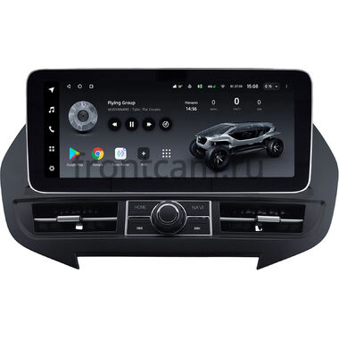 Hyundai Santa Fe 3 2012-2018 (для авто с NAVI) 12.3 дюйма Teyes LUX ONE (Round Corner) 6/128 RM-0728 на Android 10 (4G-SIM, 6/128, DSP, QLed) Mercedes Style