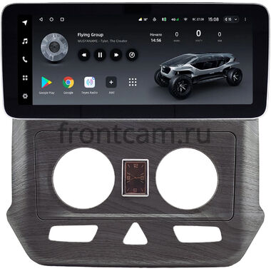 Chevrolet Cobalt 2 2011-2026 (цвет серое дерево) 12.3 дюйма Teyes LUX ONE (Round Corner) 6/128 RM-0782 на Android 10 (4G-SIM, 6/128, DSP, QLed) Mercedes Style