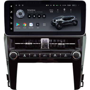 Toyota Camry XV55 2014-2018 12.3 дюйма Teyes LUX ONE (Round Corner) 6/128 RM-0823 на Android 10 (4G-SIM, 6/128, DSP, QLed) Mercedes Style