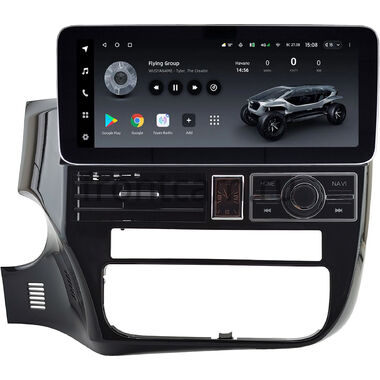 Mitsubishi Outlander 3 2012-2024 12.3 дюйма Teyes LUX ONE (Round Corner) 6/128 RM-0875 на Android 10 (4G-SIM, 6/128, DSP, QLed) Mercedes Style