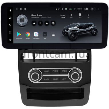 Volkswagen Touareg 2 2010-2018 (для авто с RCD 550) 12.3 дюйма Teyes LUX ONE (Round Corner) 6/128 RM-0915 на Android 10 (4G-SIM, 6/128, DSP, QLed) Mercedes Style