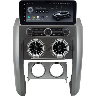 Land Rover Discovery 3 2004-2009 (серая) 12.3 дюйма Teyes LUX ONE 360 6/128 RM-0959 на Android 10 (4G-SIM, 6/128, DSP, QLed) Mercedes Style