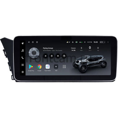 Hyundai Elantra 7 (CN7) 2020-2026 12.3 дюйма Teyes LUX ONE (Round Corner) 6/128 RM-0975 на Android 10 (4G-SIM, 6/128, DSP, QLed) Mercedes Style