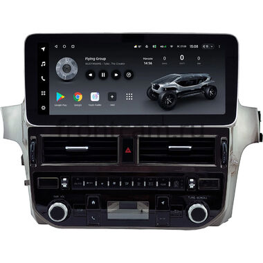 Lexus GX 460 2009-2023 (Тип A+В, Вид 2) 12.3 дюйма Teyes LUX ONE (Round Corner) 6/128 RM-1299 на Android 10 (4G-SIM, 6/128, DSP, QLed) Mercedes Style