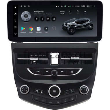 Honda Accord 7 2002-2008 12.3 дюйма Teyes LUX ONE 360 6/128 RM-1415 на Android 10 (4G-SIM, 6/128, DSP, QLed) Mercedes Style