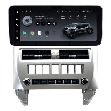Volkswagen Polo 4 2001-2009 (серебряная) 12.3 дюйма Teyes LUX ONE (Round Corner) 6/128 RM-1596 на Android 10 (4G-SIM, 6/128, DSP, QLed) Mercedes Style