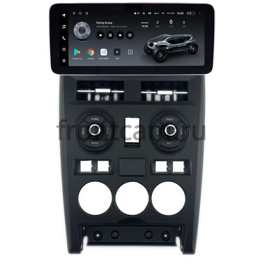 Lada Priora 2007-2013 (черная, матовая) 12.3 дюйма Teyes LUX ONE 360 6/128 RM-1644 на Android 10 (4G-SIM, 6/128, DSP, QLed) Mercedes Style