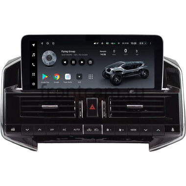 Toyota Land Cruiser 200 2010-2012 (Тип B, can BSJ)  12.3 дюйма Teyes LUX ONE (Round Corner) 6/128 RM-1705 на Android 10 (4G-SIM, 6/128, DSP, QLed) Mercedes Style