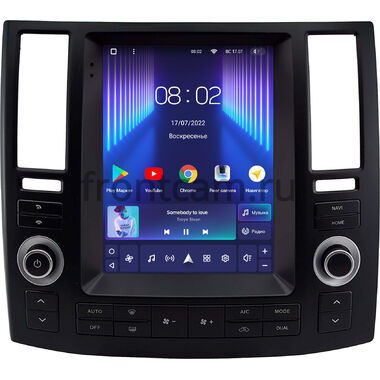 Infiniti FX35 (S50), FX45 (S50) 2006-2009 (черная) Teyes TPRO 2 DS (Tesla style) 9.7 дюймов 4/64 RM-1312-289 на Android 10 (4G-SIM, DSP, QLed)